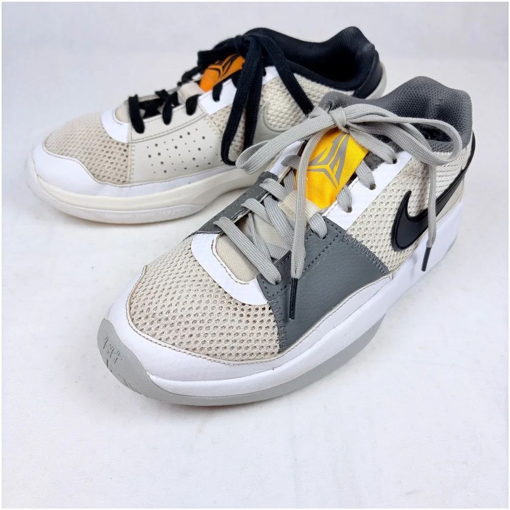 Nike Ja 1 Morant Kids Basketball Shoes Smoke Grey Sneakers DR8786-100   sz 6 Y